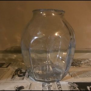 Candy jar/ Cathedral styled Apothecary jar.